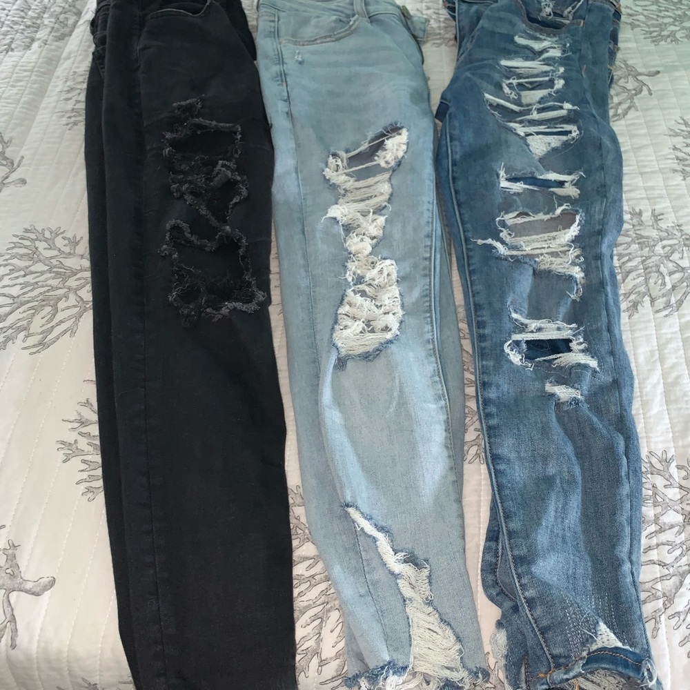 AE 3 jeans for 50$
